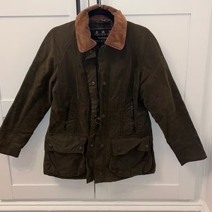 Quilted Olive Barbour Jacket